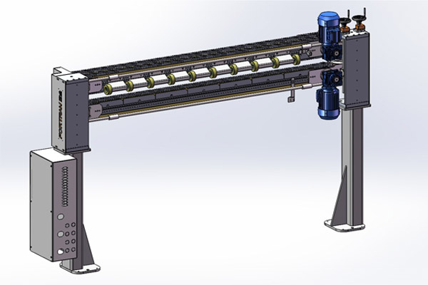 STOFVEEGMACHINE Automatische borstelreiniging