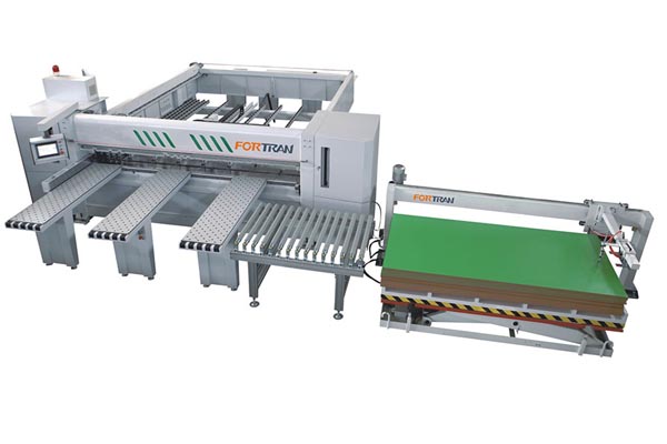 Push -plaatvoermachine