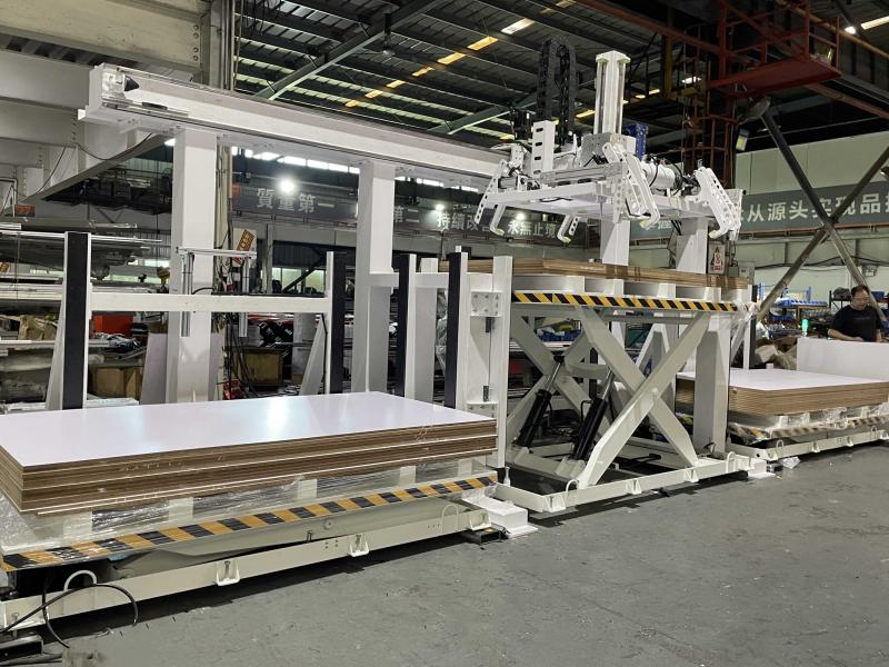Voltooi de multiplexvoedingsmachine die is geëxporteerd naar Zuid -Korea.